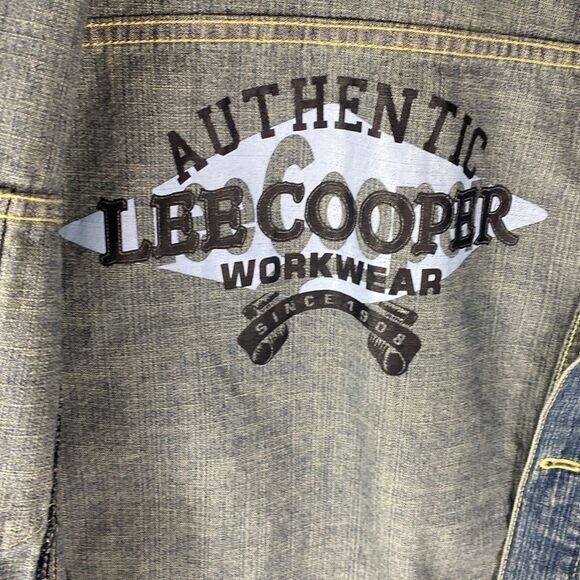 Vintage 90’s Lee Cooper Workwear Denim Jacket Larger - Picture 8 of 11